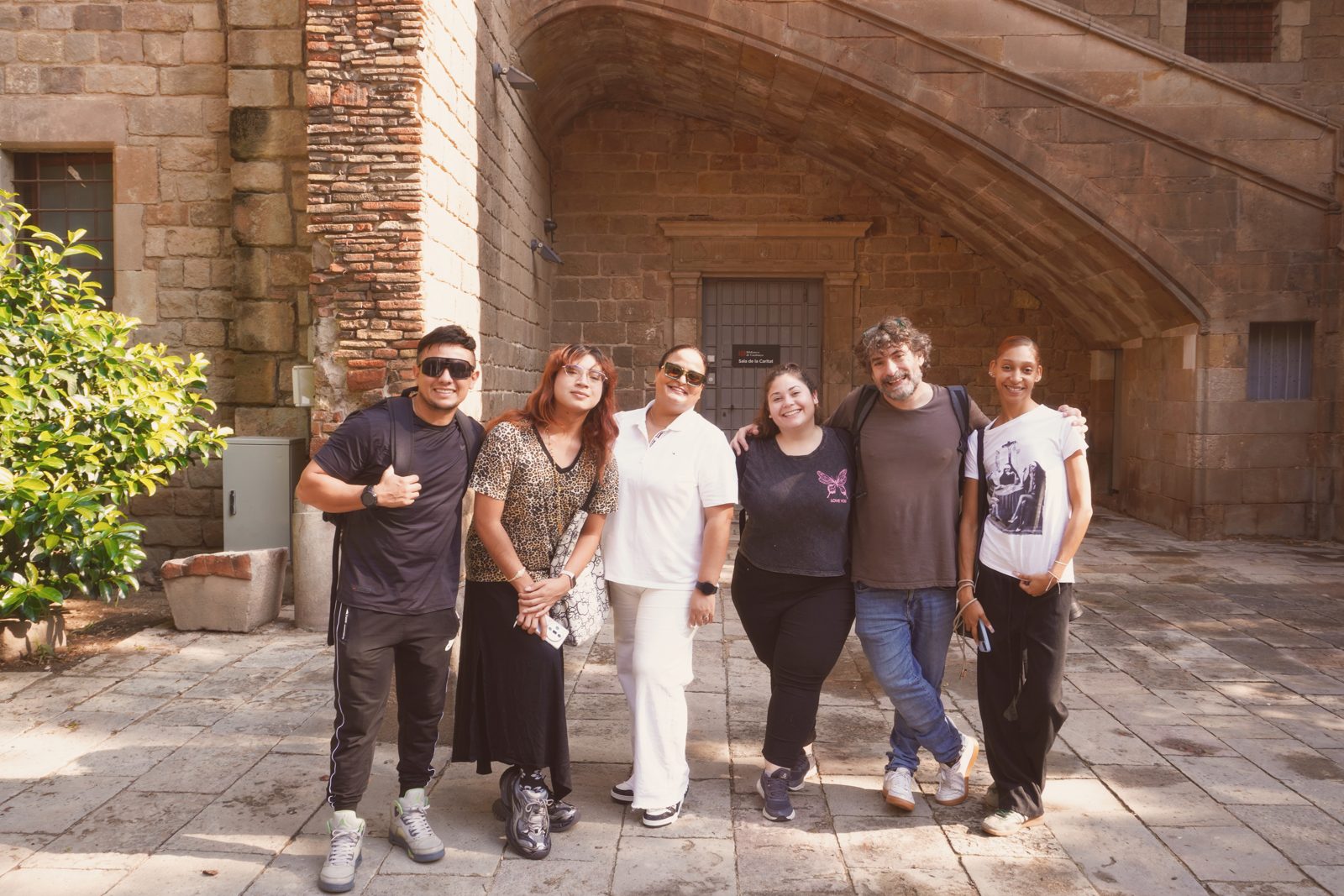 Grupo de estudiantes internacionales